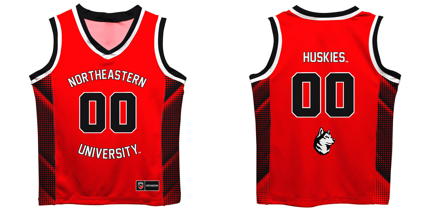 Northeastern University Huskies Vive La Fete Game Day Red Boys Fashion Basketball Top - Vive La Fête - Online Apparel Store