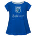 North Georgia Nighthawks Vive La Fete Girls Game Day Short Sleeve Blue Top with School Mascot and Name - Vive La Fête - Online Apparel Store