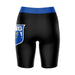 UNG Nighthawks Vive La Fete Game Day Logo on Thigh and Waistband Black and Blue Women Bike Short 9 Inseam" - Vive La Fête - Online Apparel Store