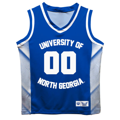 North Georgia Nighthawks Vive La Fete Game Day Blue Boys Fashion Basketball Top