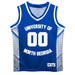 North Georgia Nighthawks Vive La Fete Game Day Blue Boys Fashion Basketball Top