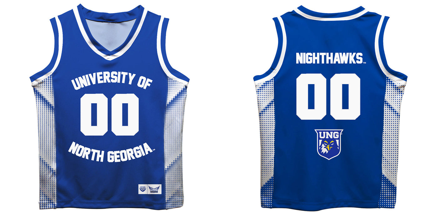 North Georgia Nighthawks Vive La Fete Game Day Blue Boys Fashion Basketball Top - Vive La Fête - Online Apparel Store