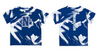 North Georgia Nighthawks Vive La Fete Boys Game Day Blue Short Sleeve Tee Paint Brush - Vive La Fête - Online Apparel Store