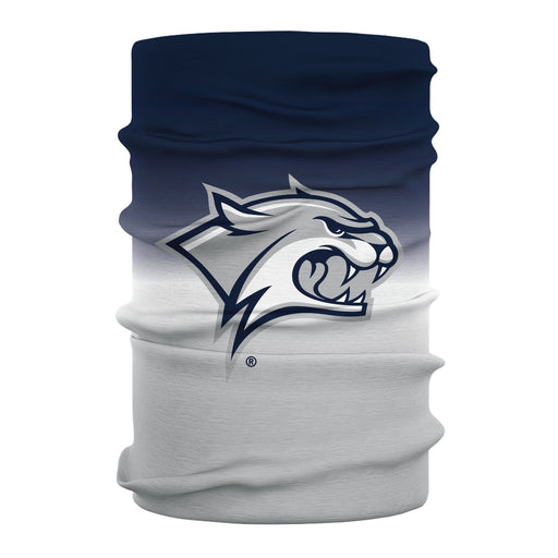 New Hampshire Wildcats UNH Vive La Fete Degrade Logo Game Day Collegiate Face Cover Soft 4-Way Stretch Neck Gaiter - Vive La Fête - Online Apparel Store