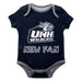New Hampshire Wildcats UNH Vive La Fete Infant Game Day Navy Short Sleeve Onesie New Fan Mascot Bodysuit - Vive La Fête - Online Apparel Store
