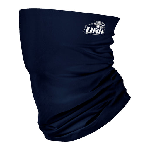 New Hampshire Wildcats UNH Vive La Fete Navy Game Day Collegiate Logo Face Cover Soft  Four Way Stretch Neck Gaiter - Vive La Fête - Online Apparel Store