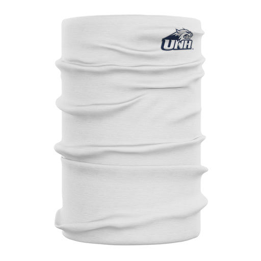 New Hampshire Wildcats UNH Vive La Fete White Game Day Collegiate Logo Face Cover Soft  Four Way Stretch Neck Gaiter - Vive La Fête - Online Apparel Store