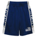 New Hampshire Wildcats UNH Vive La Fete Game Day Blue Stripes Boys Solid Gray Athletic Mesh Short