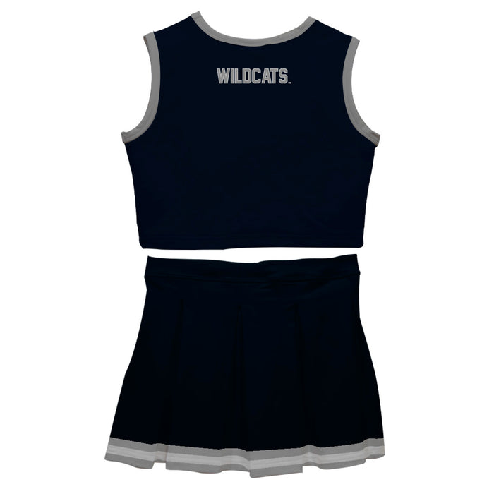 New Hampshire Wildcats Vive La Fete Game Day Blue Sleeveless Cheerleader Set - Vive La Fête - Online Apparel Store