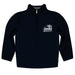 New Hampshire Wildcats UNH Vive La Fete Game Day Solid Blue Quarter Zip Pullover Sleeves
