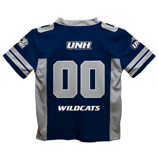 University of New Hampshire Wildcats UNH Vive La Fete Game Day Blue Boys Fashion Football T-Shirt - Vive La Fête - Online Apparel Store