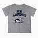 New Hampshire Wildcats UNH Vive La Fete Boys Game Day V2 Heather Gray Short Sleeve Tee Shirt