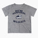 New Hampshire Wildcats UNH Vive La Fete Boys Game Day V1 Heather Gray Short Sleeve Tee Shirt