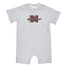 Nicholls State University Colones Embroidered White Knit Short Sleeve Boys Romper