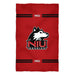 Northern Illinois Huskies Vive La Fete Game Day Absorvent Premium Red Beach Bath Towel 51 x 32" Logo and Stripes" - Vive La Fête - Online Apparel Store