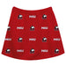 Northern Illinois Huskies Skirt Red All Over Logo - Vive La Fête - Online Apparel Store