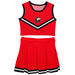 Northern Illinois Huskies Vive La Fete Game Day Red Sleeveless Cheerleader Set