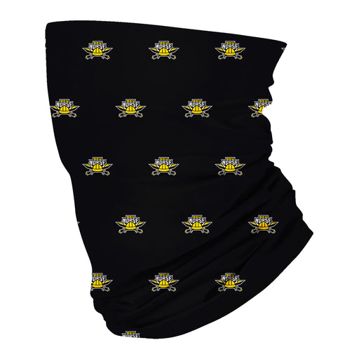 Northern Kentucky Norse Vive La Fete All Over Logo Game Day Collegiate Face Cover Soft 4-Way Stretch Two Ply Neck Gaiter - Vive La Fête - Online Apparel Store