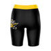 Northern Kentucky Norse Vive La Fete Game Day Logo on Thigh and Waistband Black and Gold Women Bike Short 9 Inseam" - Vive La Fête - Online Apparel Store