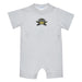 Northern Kentucky Norse Embroidered White Knit Short Sleeve Boys Romper