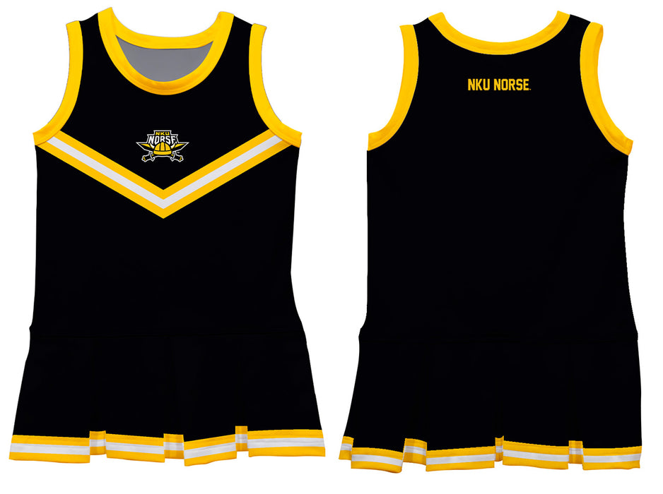 Northern Kentucky Norse Vive La Fete Game Day Black Sleeveless Cheerleader Dress - Vive La Fête - Online Apparel Store