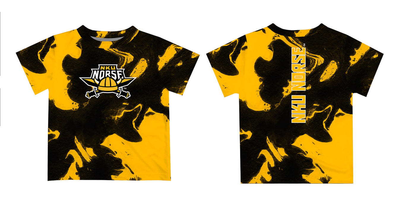 Northern Kentucky Norse Vive La Fete Marble Boys Game Day Gold Short Sleeve Tee - Vive La Fête - Online Apparel Store