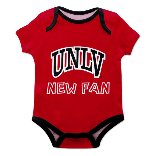 UNLV Rebels Vive La Fete Infant Game Day Red Short Sleeve Onesie New Fan Logo Bodysuit - Vive La Fête - Online Apparel Store