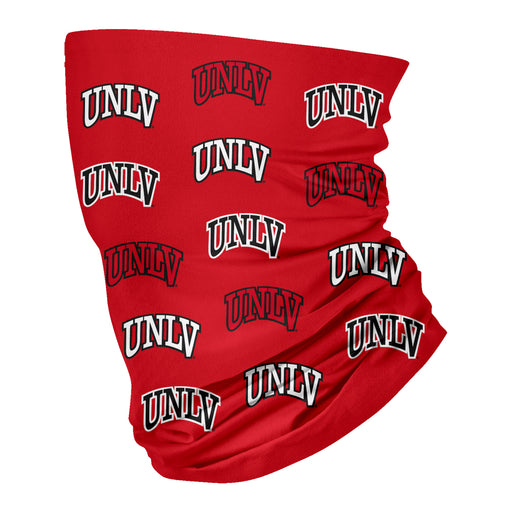 UNLV Rebels Neck Gaiter Red All Over Logo - Vive La Fête - Online Apparel Store
