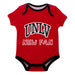 Nevada Las Vegas Rebels Vive La Fete Infant Game Day Red Short Sleeve Onesie New Fan Logo and Mascot Bodysuit