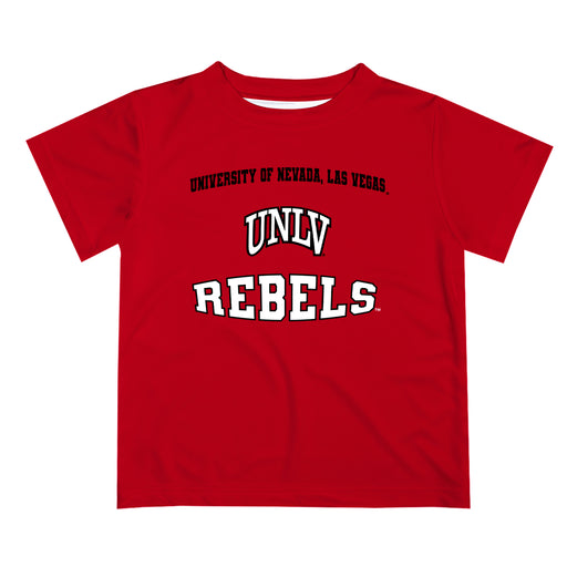 Nevada Las Vegas Rebels Vive La Fete Boys Game Day V3 Red Short Sleeve Tee Shirt