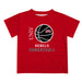 Nevada Las Vegas Rebels Vive La Fete Basketball V1 Red Short Sleeve Tee Shirt