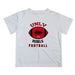 Nevada Las Vegas Rebels Vive La Fete Football V2 White Short Sleeve Tee Shirt