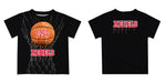 Nevada Las Vegas Rebels Original Dripping Basketball Red T-Shirt by Vive La Fete - Vive La Fête - Online Apparel Store
