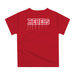 Nevada Las Vegas Rebels Original Dripping Basketball Red T-Shirt by Vive La Fete - Vive La Fête - Online Apparel Store