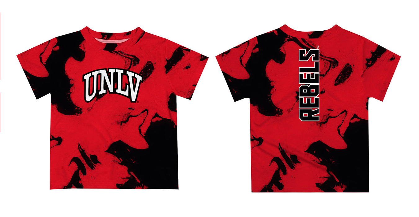 UNLV Rebels Vive La Fete Marble Boys Game Day Red Short Sleeve Tee - Vive La Fête - Online Apparel Store