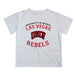 Nevada Las Vegas Rebels Vive La Fete Boys Game Day V1 White Short Sleeve Tee Shirt
