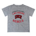 Nevada Las Vegas Rebels Vive La Fete Boys Game Day V1 Gray Short Sleeve Tee Shirt