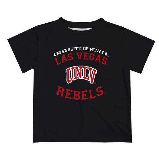 Nevada Las Vegas Rebels Vive La Fete Boys Game Day V1 Black Short Sleeve Tee Shirt