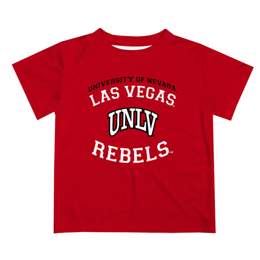 Nevada Las Vegas Rebels Vive La Fete Boys Game Day V1 Red Short Sleeve Tee Shirt