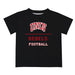 Nevada Las Vegas Rebels Vive La Fete Football V1 Black Short Sleeve Tee Shirt
