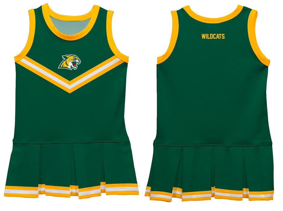 Northern Michigan Wildcats Vive La Fete Game Day Green Sleeveless Cheerleader Dress - Vive La Fête - Online Apparel Store
