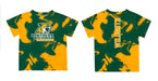 NMU Northern Michigan Wildcats Vive La Fete Marble Boys Game Day Green Short Sleeve Tee - Vive La Fête - Online Apparel Store