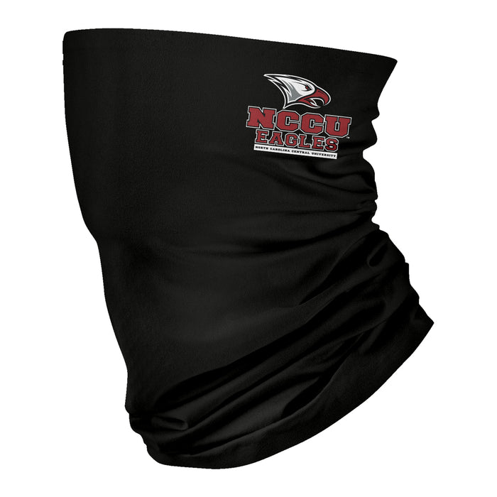 North Carolina Central Eagles Neck Gaiter Solid Black NCCU - Vive La Fête - Online Apparel Store