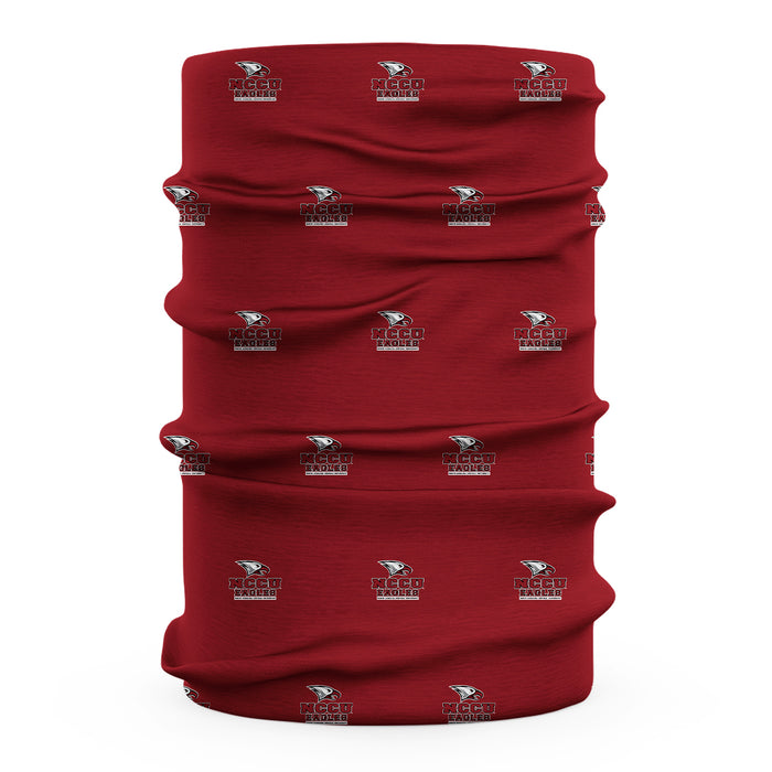 NCCU Eagles Vive La Fete All Over Logo Game Day Collegiate Face Cover Soft 4-Way Stretch Two Ply Neck Gaiter - Vive La Fête - Online Apparel Store