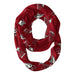 North Carolina Central Eagles Vive La Fete Repeat Logo Game Day Collegiate Women Light Weight Ultra Soft Infinity Scarf