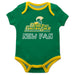 Norfolk State  Spartans Vive La Fete Infant Game Day Green Short Sleeve Onesie New Fan Logo and Mascot Bodysuit - Vive La Fête - Online Apparel Store