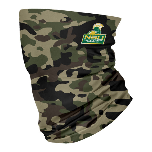Norfolk State University Spartans Neck Gaiter Camo Green - Vive La Fête - Online Apparel Store