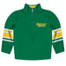 Norfolk State  Spartans Vive La Fete Game Day Green Quarter Zip Pullover Stripes on Sleeves - Vive La Fête - Online Apparel Store