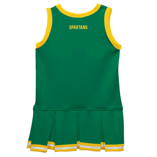 Norfolk State Spartans Vive La Fete Game Day Green Sleeveless Cheerleader Dress - Vive La Fête - Online Apparel Store