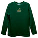 Norfolk State Spartans Embroidered Hunter Green Long Sleeve Boys Tee Shirt